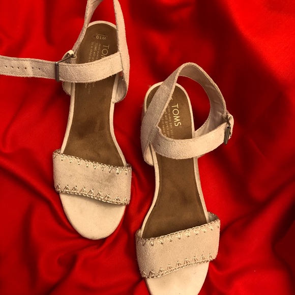 Toms Shoes - Toms Suede Rosa Sandal